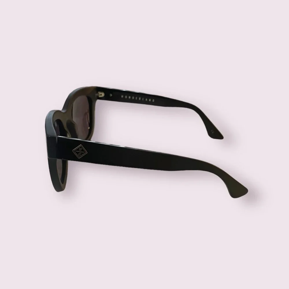 Stone‎ Cold Fox x Wonderland Colony Black Sunglasses